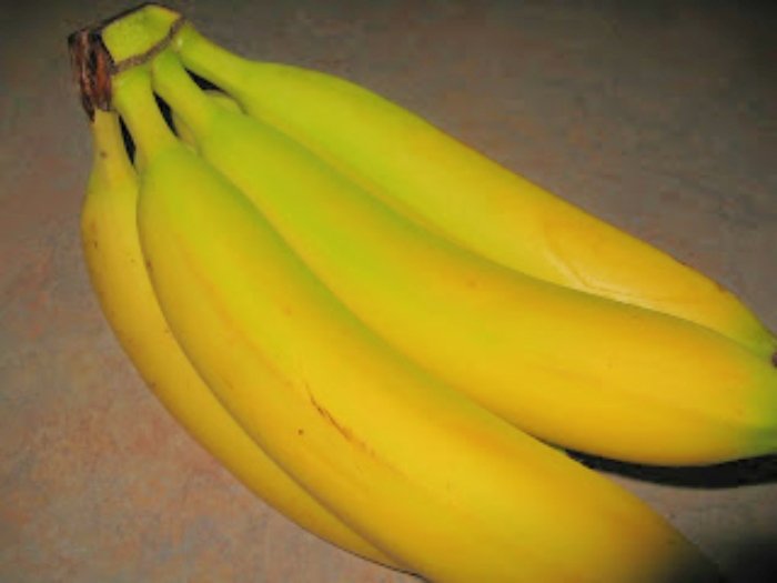 Perfect banana bunch