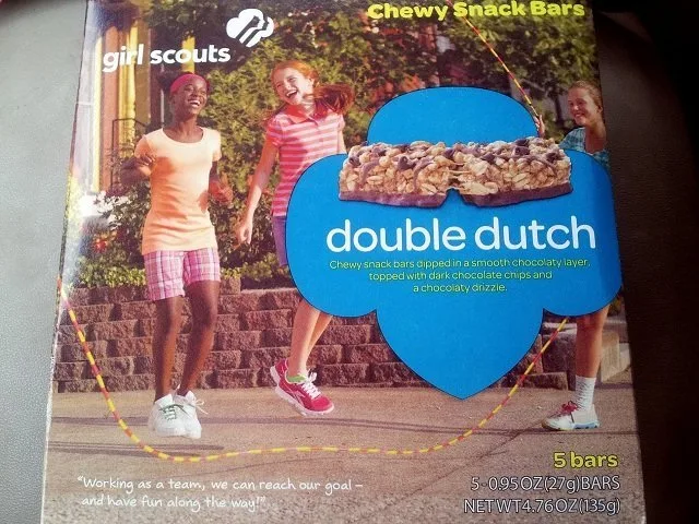 Double Dutch Girl Scout Snack Bars