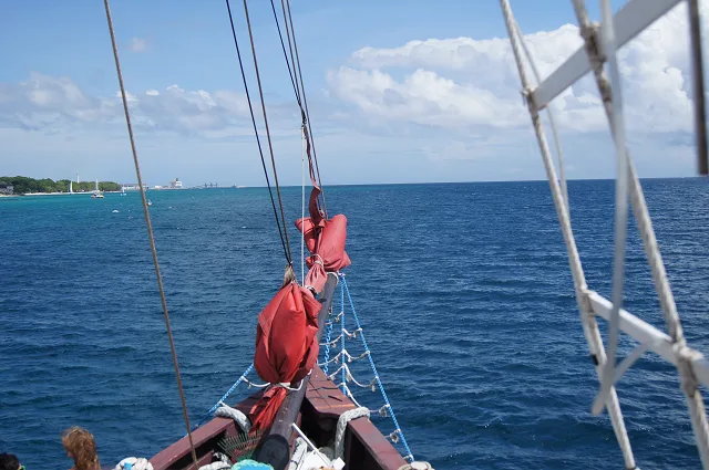 Sailing Barbados on the