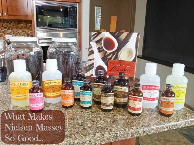 Nielsen-Massey product line on display