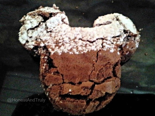 Cut classic brownies into fun shapes like Mickey Mouse Ears for even more delicious fun