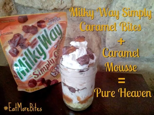 Milky Way Simply Caramel Bites make a heavenly caramel trifle #shop