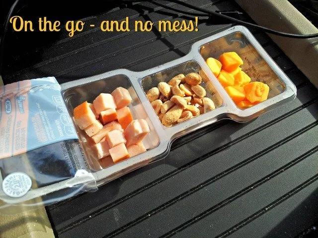 P3 Portable Protein Packs are perfect for the car with no mess 