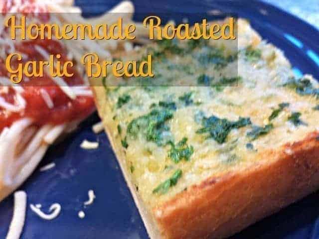 Recipe for easy homemade garlic bread