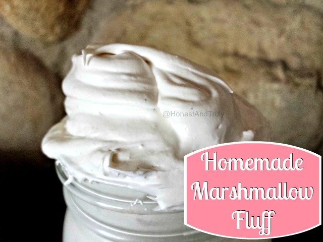 Super easy marshmallow fluff recipe that doesn't use corn syrup