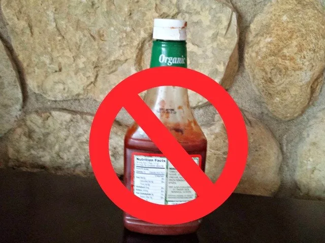 Ketchup is not allowed on a traditional Chicago dog