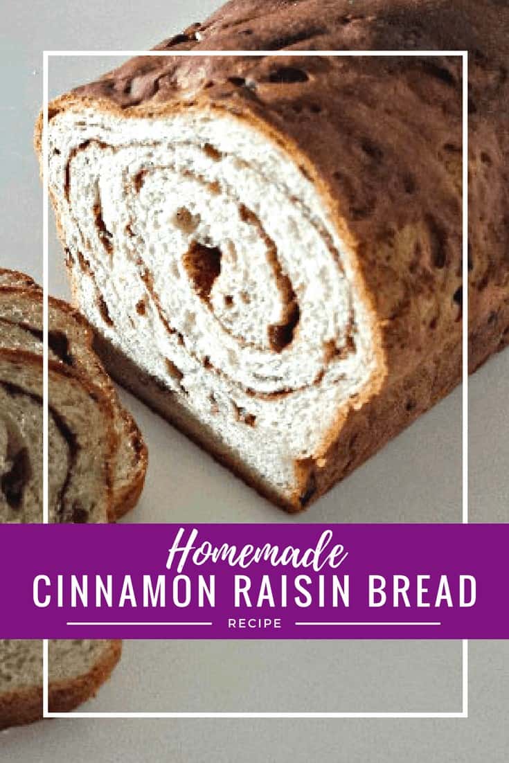 Homemade Cinnamon Raisin Bread - Honest And Truly!