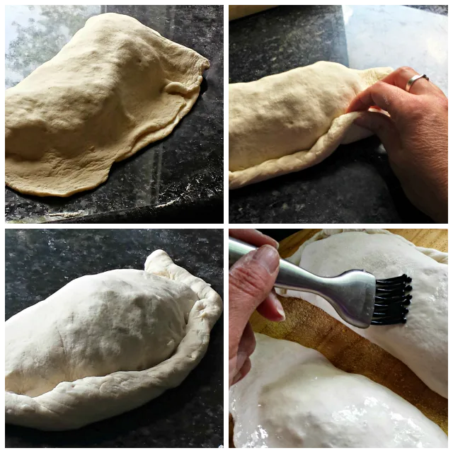 How to make a homemade calzones