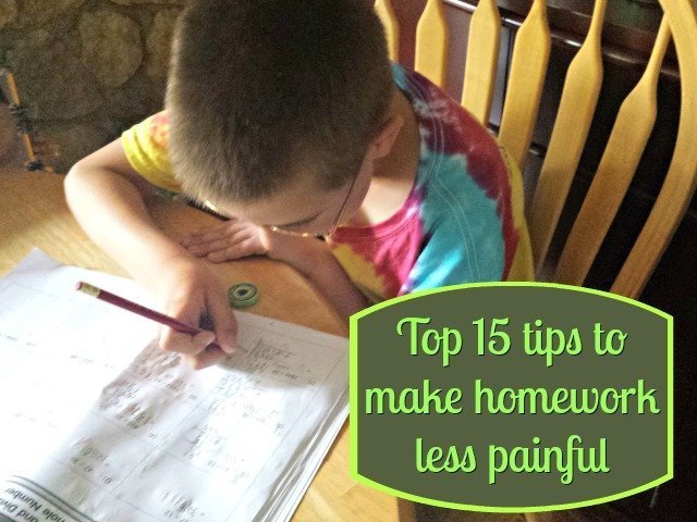 Top 15 Ways To Make Homework Less Painful - Honest And Truly-3364