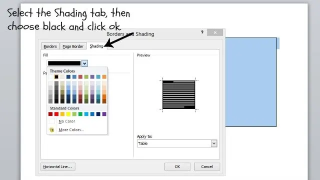 How to change the background color in Microsoft Word