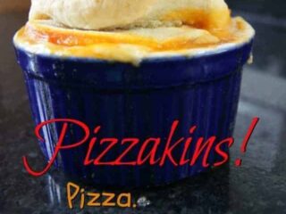 Pizzakins - a new twist on one of the old #familyfavorites. Individual pizzas in a ramekin? Genius! #shop