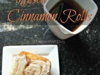 Ready to enjoy a breakfast of Vanilla Chai infused cinnamon roll and chai tea? These homemade cinnamon rolls are perfect for breakfast and easy to make. #chai #cinnamonroll #fromscratch #breakfast