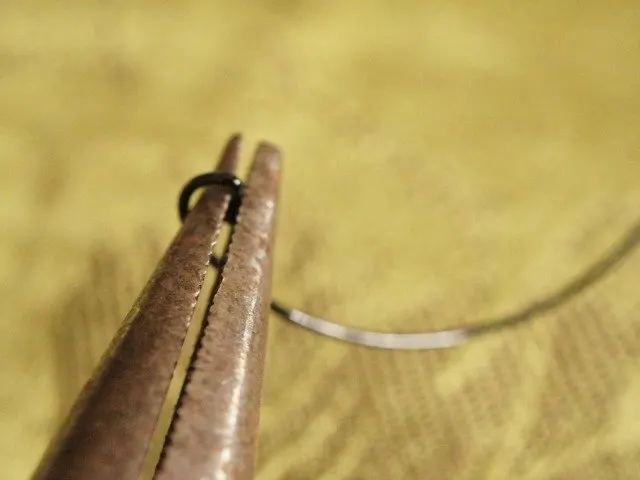bending wire to make a hook