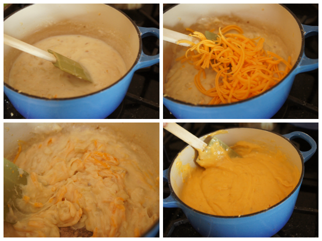 Steps to make homemade nacho cheese sauce