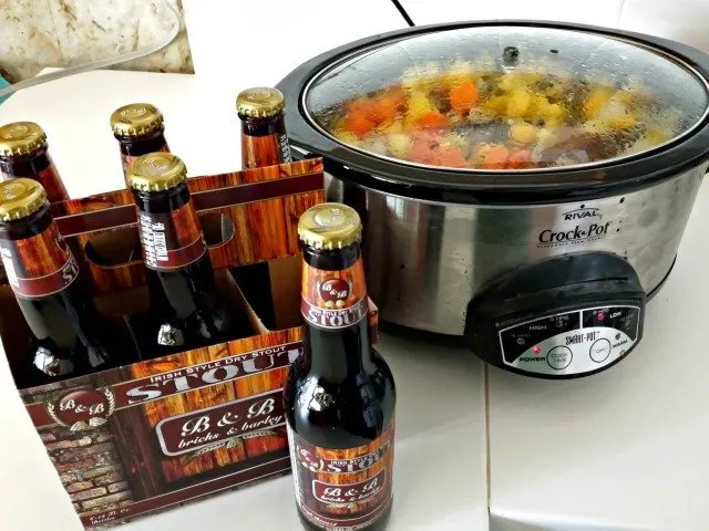 Use stout for your crock pot corned beef