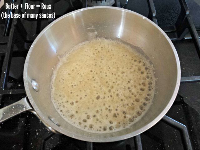 Creating Roux for cheese sauce