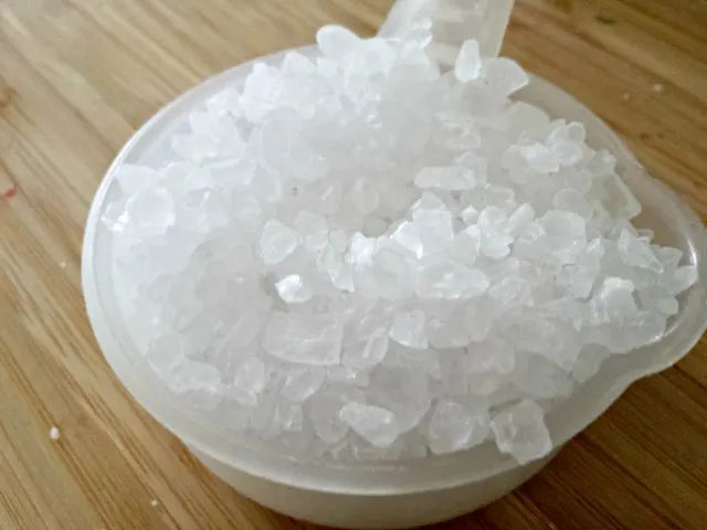 This is rock salt for ice cream