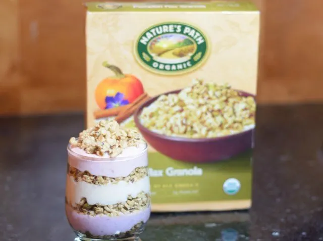 Create a great parfait with Nature's Path granola
