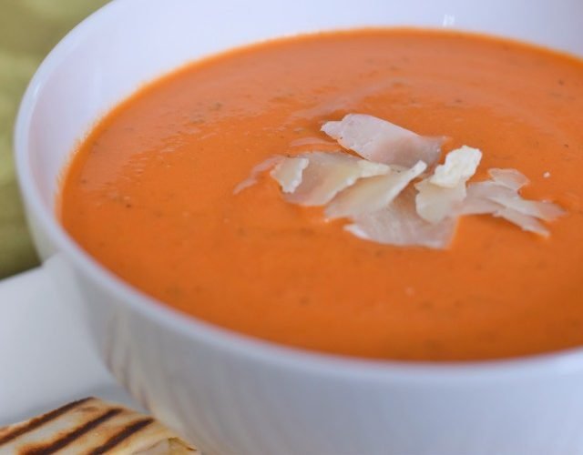 Enjoy some tomato basil soup in 30 minutes