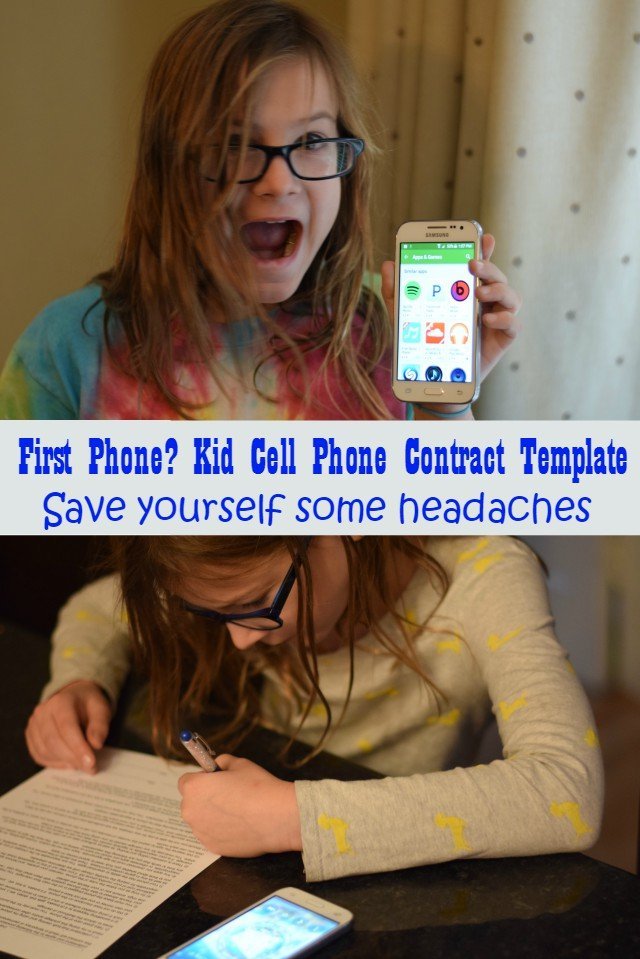 First Cell phone needs a kid cell phone contract
