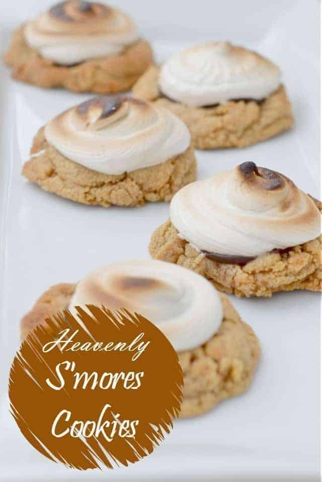 Heavenly s'mores cookies