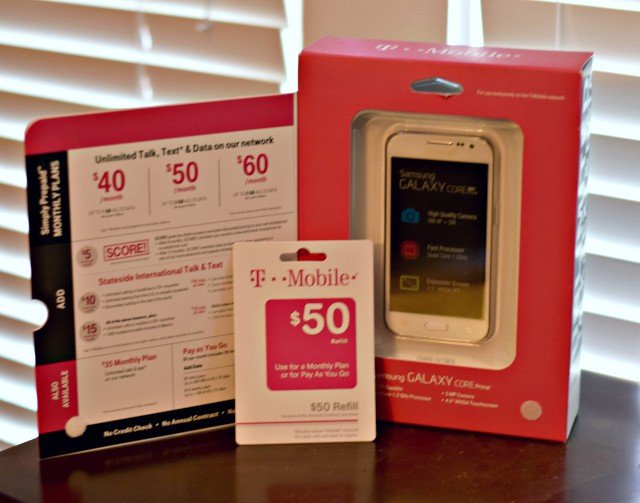 T Mobile Simple Choice Plan Phone