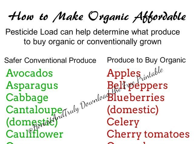 How To Make Organic Affordable - Honest And Truly!