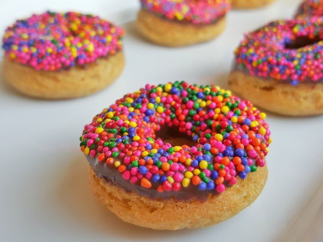 Delicious mini homemade donuts recipe ready to eat