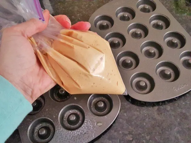 Place dough in a baggie and snip a corner