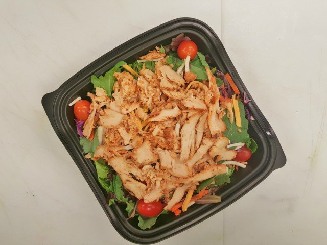 spicy chicken on the new Chick-fil-A southwest salad