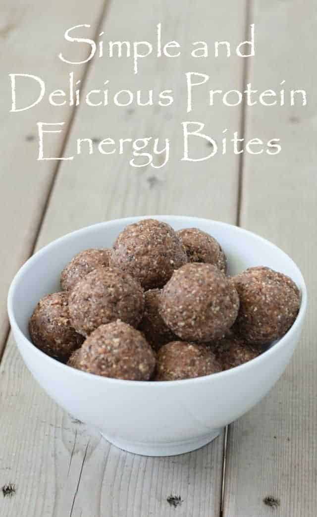 Enjoy breakfast to go with easy delicious protein energy bites recipe ready in minutes. Packed with nutrients and easy to make, you'll have breakfast ready in minutes. Enjoy them as a snack, too!