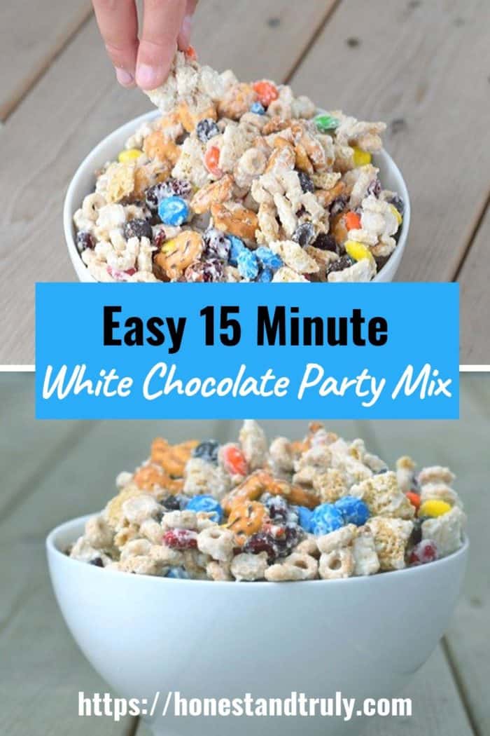 White Chocolate Party Mix Recipe: Perfect Snack or Party Dessert