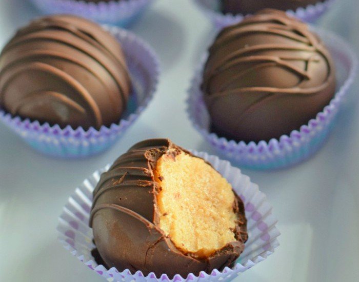 Give the gift of brown sugar cookie dough truffles