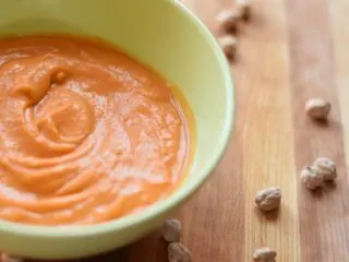 Creamy chickpea tomato soup recipe
