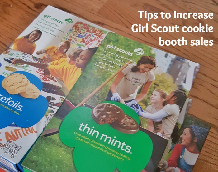 9 simple tips to increase Girl Scout cookie booth sales
