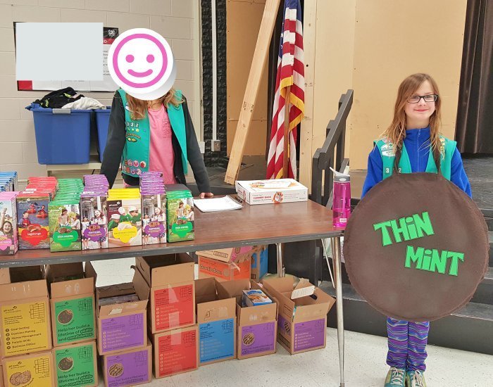 Use costumes to increase Girl Scout cookie booth sales