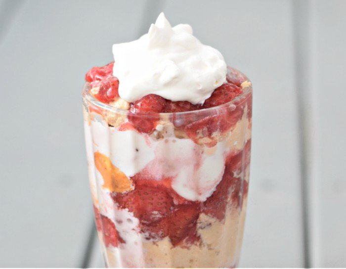 Make a delicious PBnJ Parfait recipe