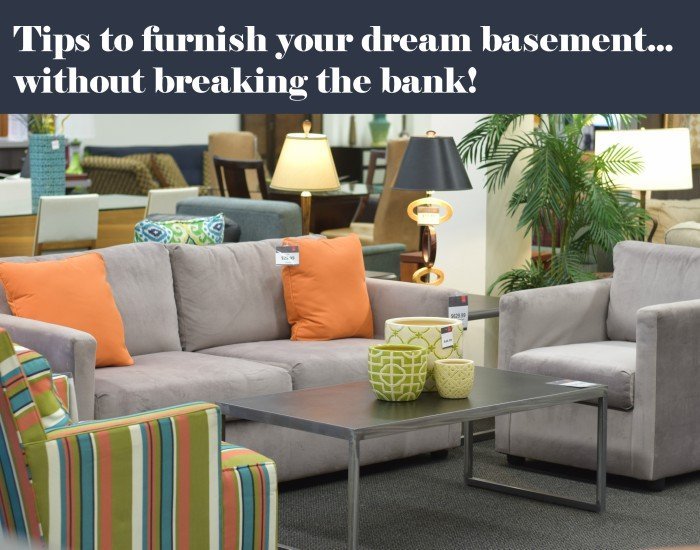 Tips to furnish your dream basement without breaking the bank