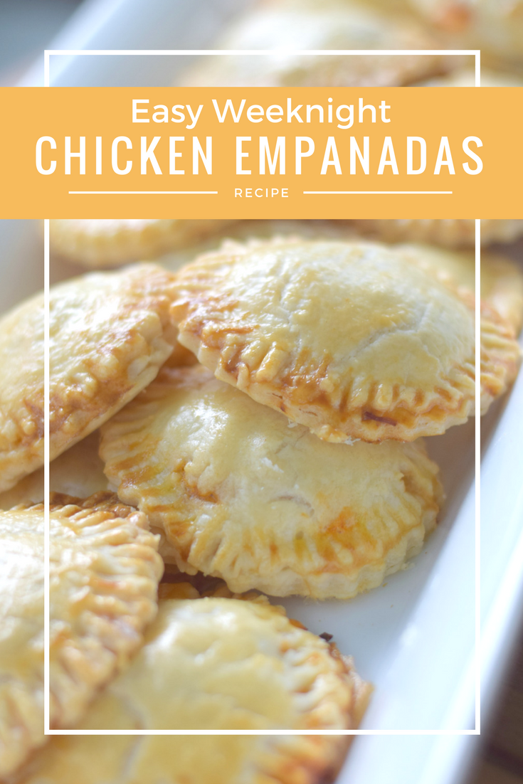 Easy weeknight chicken empanadas recipe allows your to enjoy delicious Mexican dinner with simple dinner prep. This makes a perfect back to school dinner. Who doesn't love kid friendly empanadas?