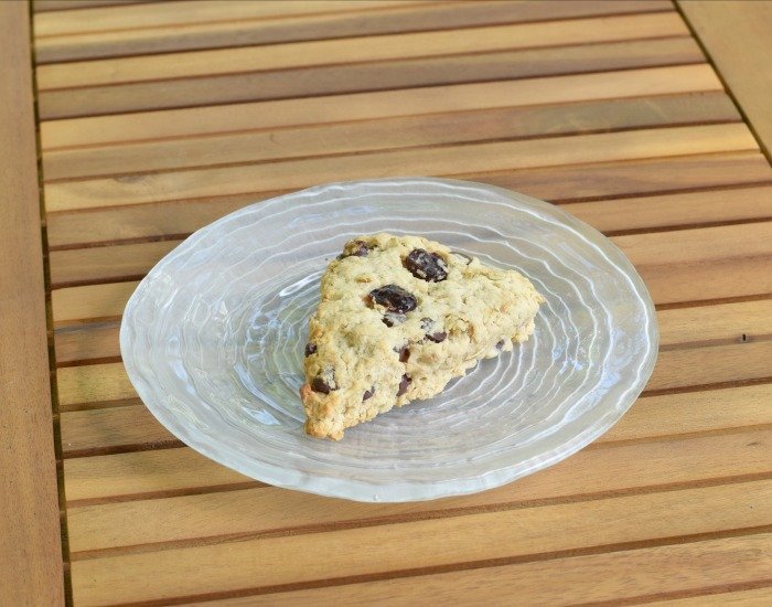 Enjoy a delicious breakfast scone