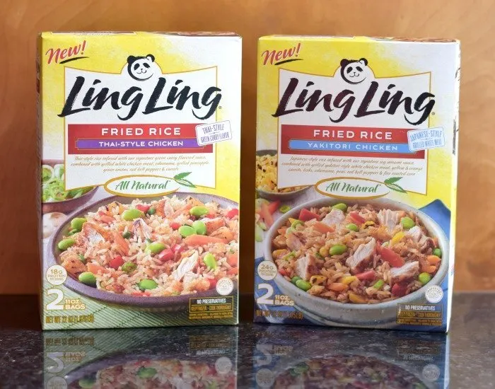 New Ling Ling Fried Rice Entrees