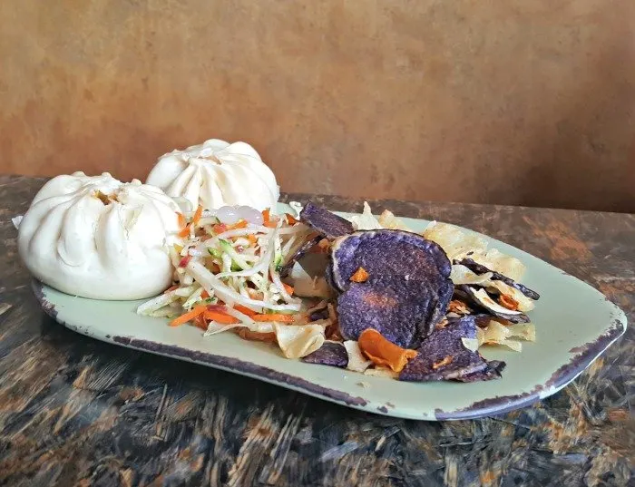 Steamed Pods Bao Buns at Satuli Canteen In Disney Animal Kingdom dining options