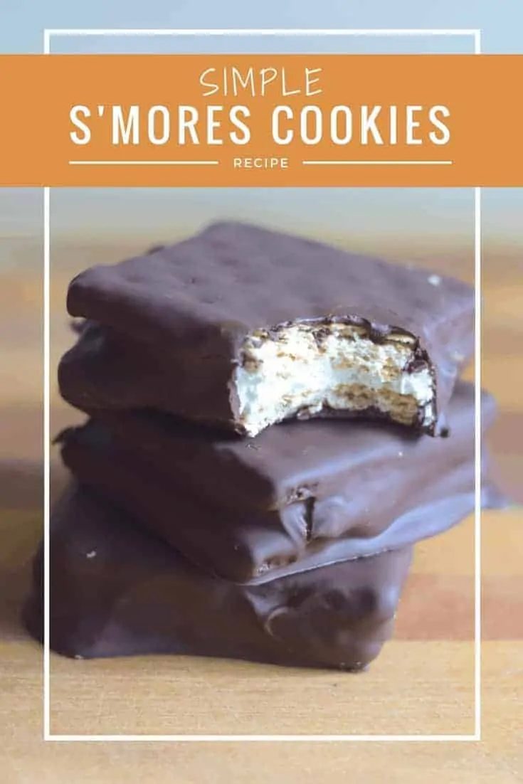 These simple s'mores cookies are a perfect summer dessert recipe. They taste better than the Girl Scout S'mores Cookies. Make this summer dessert recipe with homemade marshmallow fluff or store bought. Bring this traditional summer dessert to a BBQ or enjoy these no bake cookies the next time you have a s'mores craving