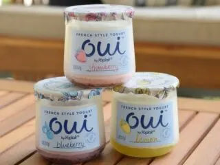 New french style yogurt by Yoplait