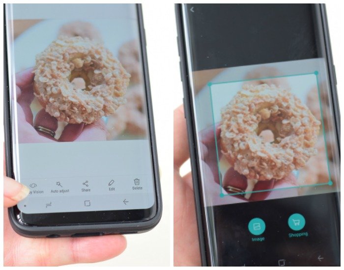 Using Bixby on images for the Samsung S8