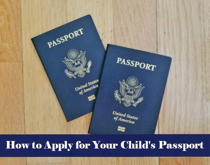 How to Apply for a Child Passport tutorial