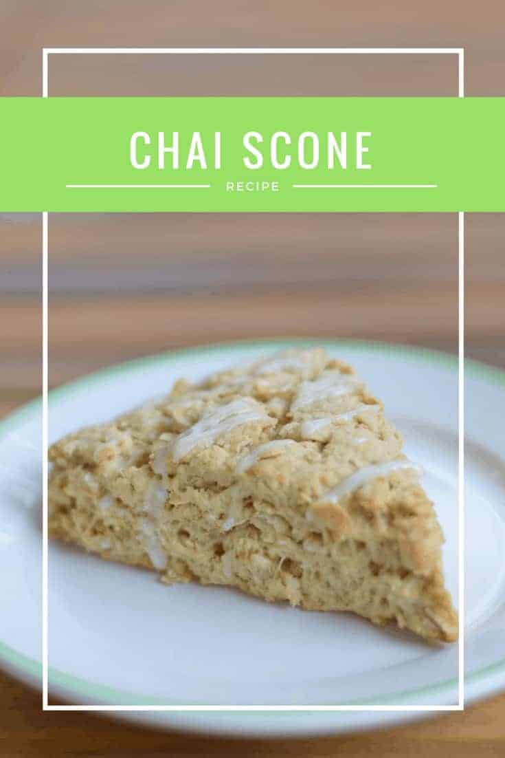 Simple chai scone recipe perfect for breakfast or as a snack. A lighter recipe with oats, this is ready to eat in under a half hour. It's the perfect 30 minute meal!