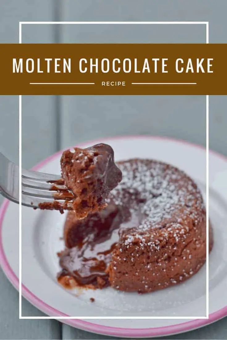 Molten Chocolate Cake recipe. Whether you call it a chocolate lava cake or not, this dessert is ready quickly and always wows a crowd