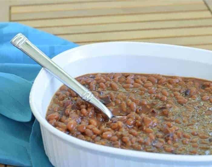 Simply Smoky Instant Pot Baked Beans with Bacon
