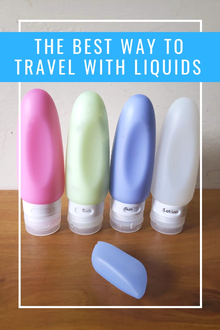 How to travel with liquids in your carry on. These are the very best liquid travel containers you can find. Check out why you want these whenever you travel for vacation or business. #traveltips #traveling101 #vacation #packinglist